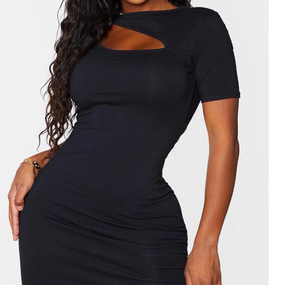 Black Cut-Out mini Dress